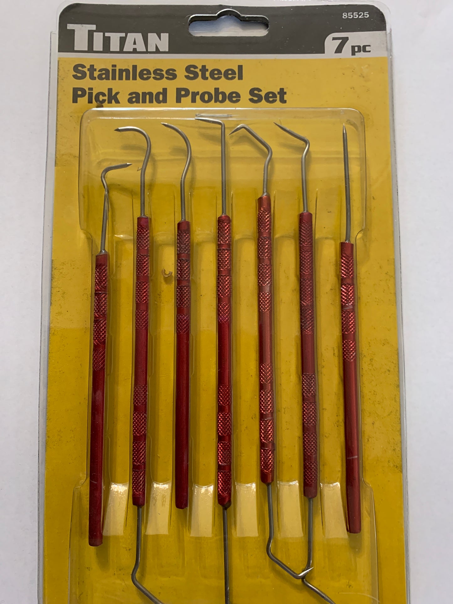 Stainless steel Pick and probe set