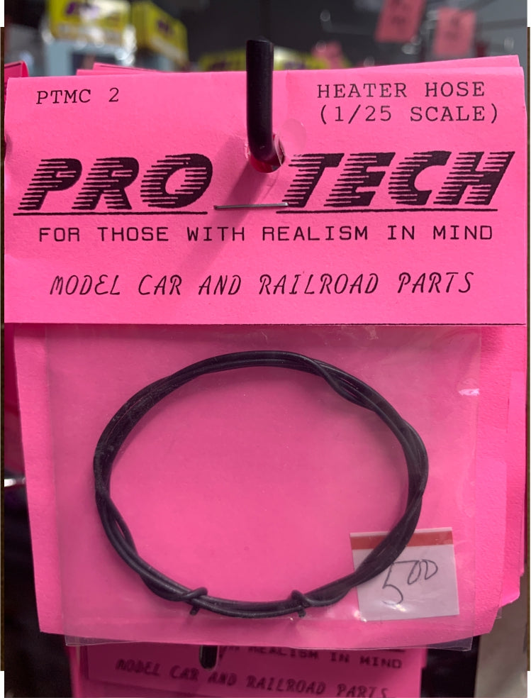 Heater Hose (1/25 scale) (Black) (2 ft.)