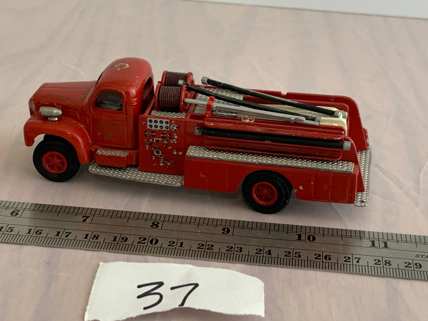 Diecast highland engine #1 mack 1/43