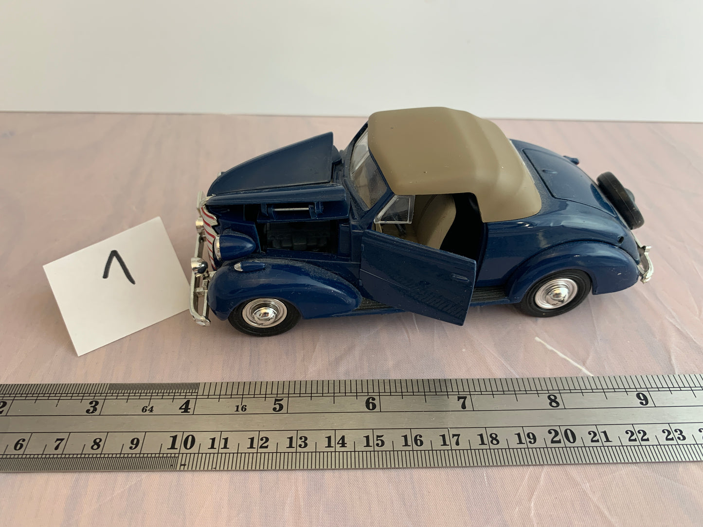 Diecast -new ray ss-55043 chevrolet master convertible cabrio 1938