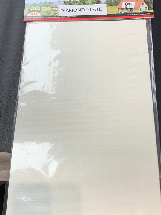 Diamond Plate (2 pack) styrene sheets
