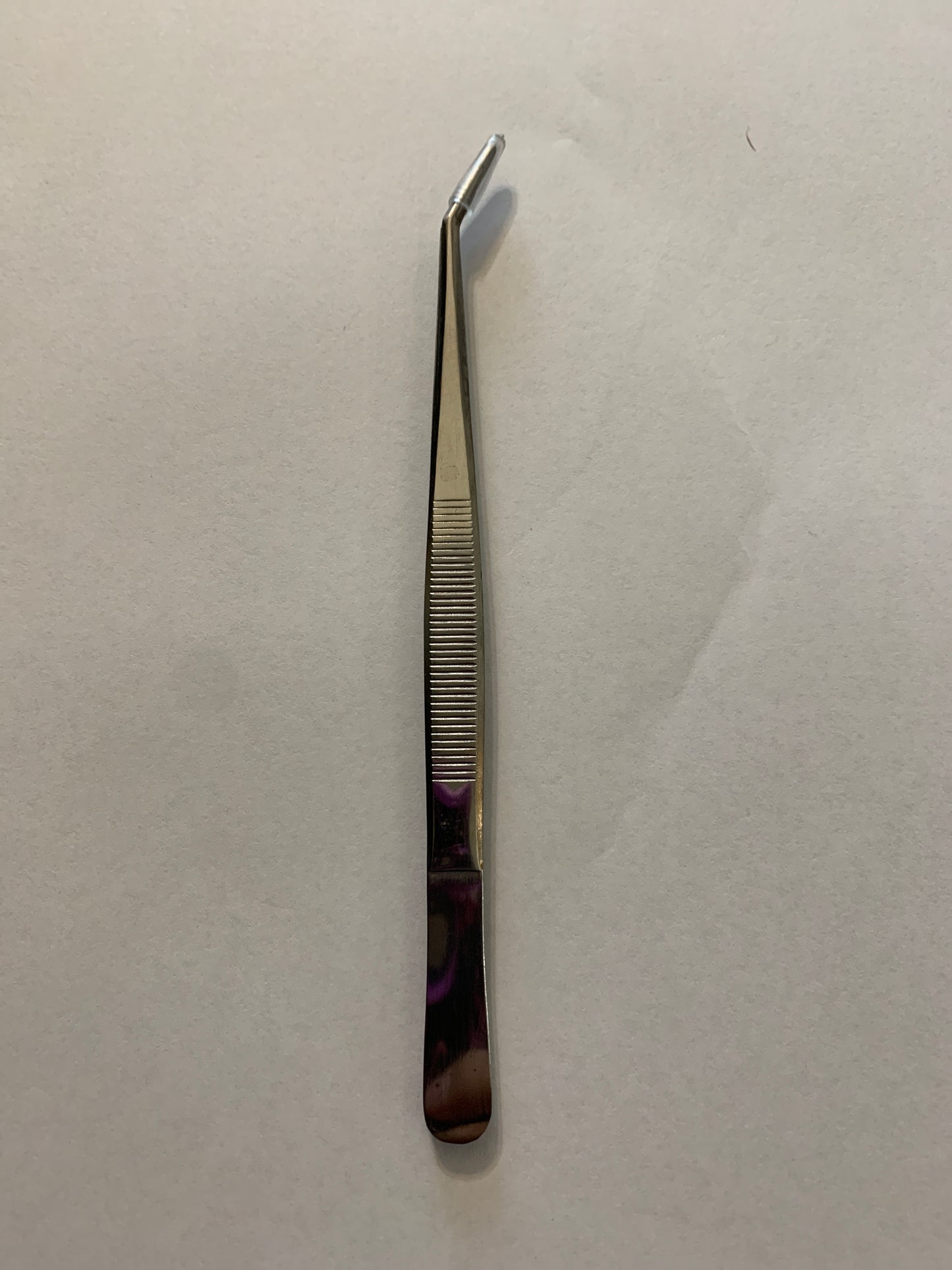 6 inch angled needle nose tweezers