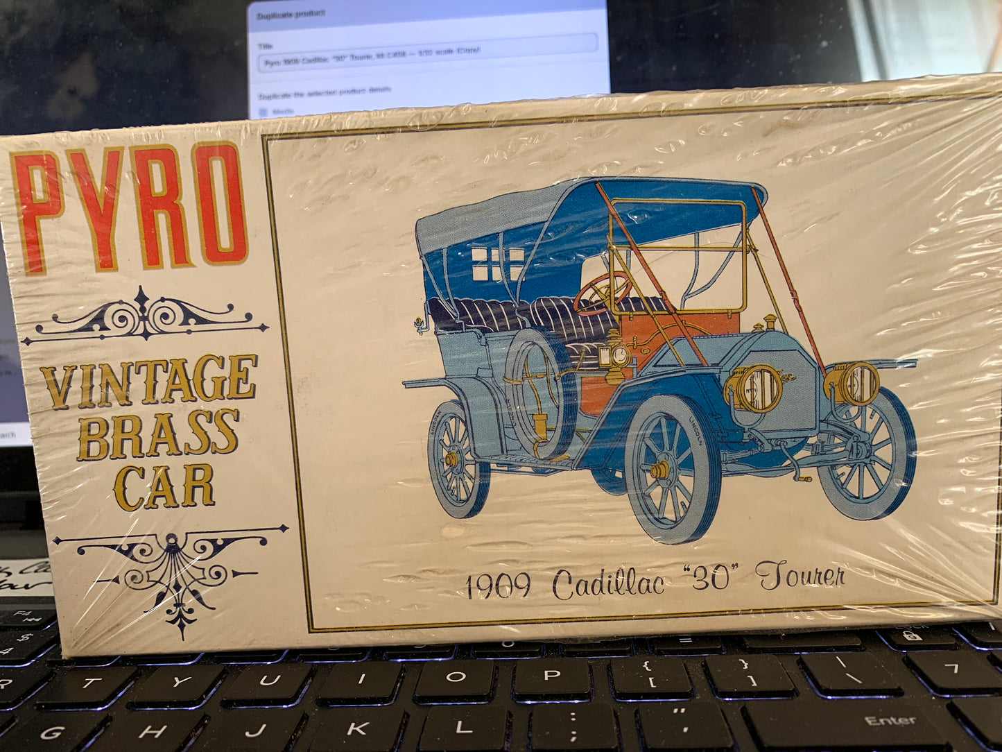 Pyro 1909 Cadillac “30” Tourer, kit C458 — 1/32 scale