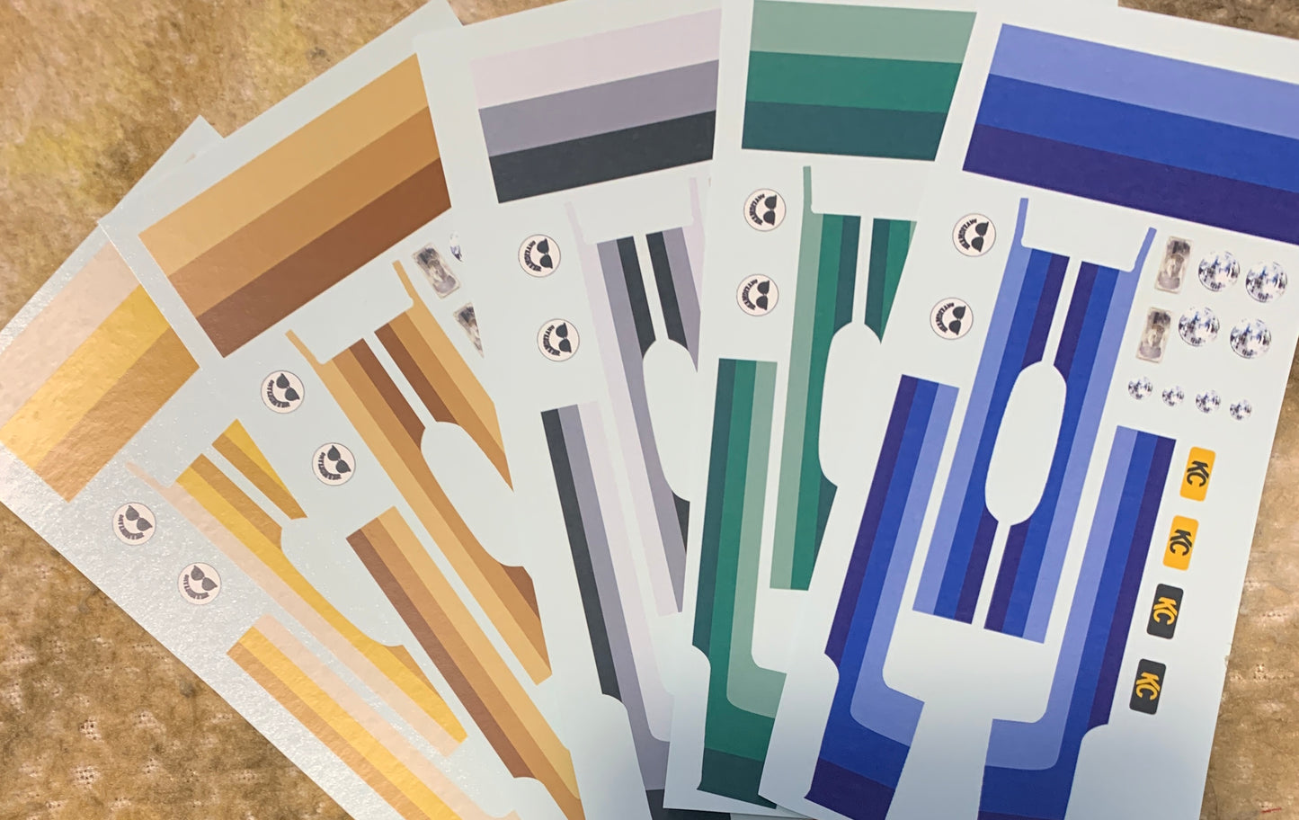 84 gmc sundowner decals