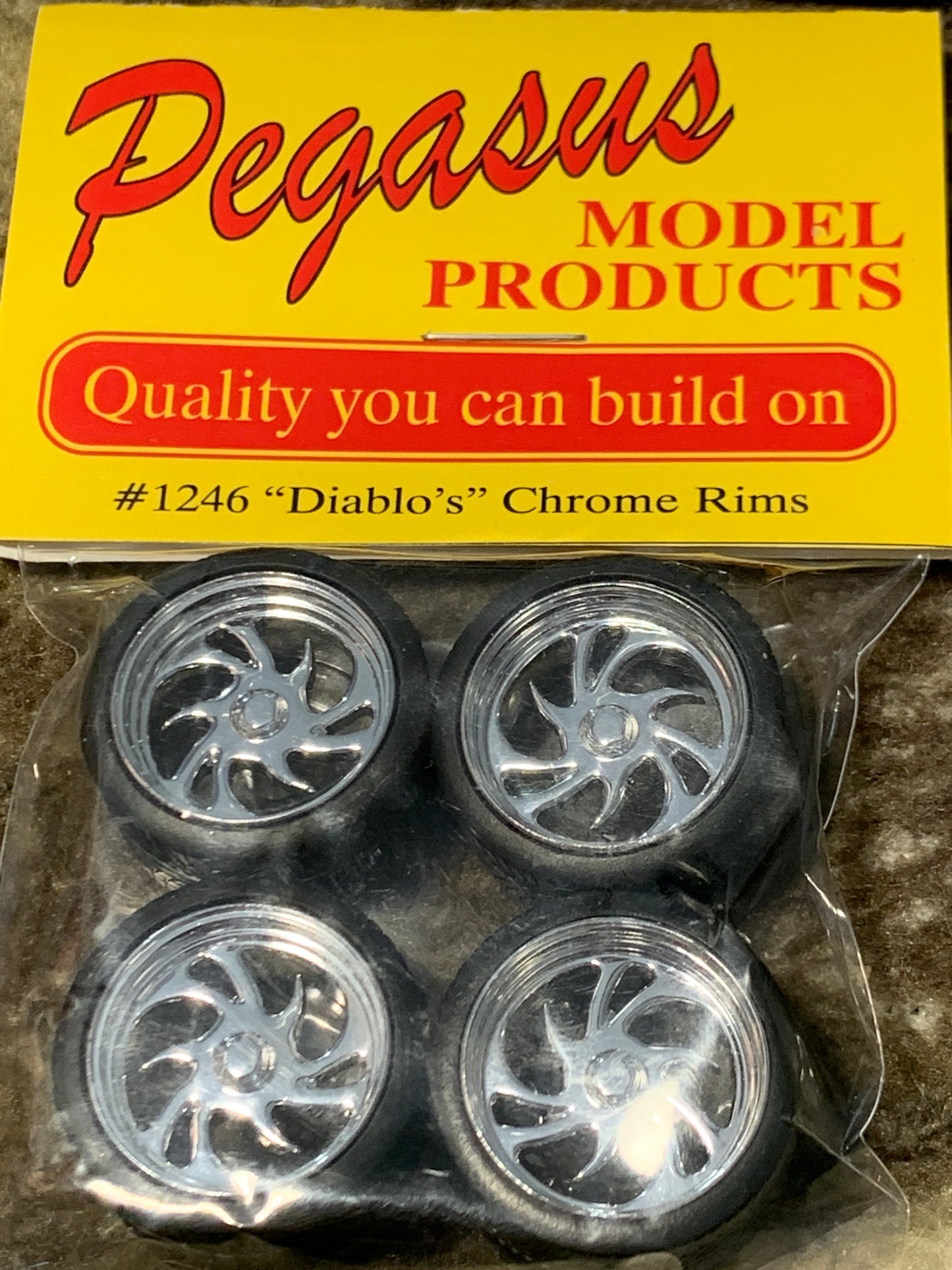 Pegasus #1246 Diablos Chrome rim