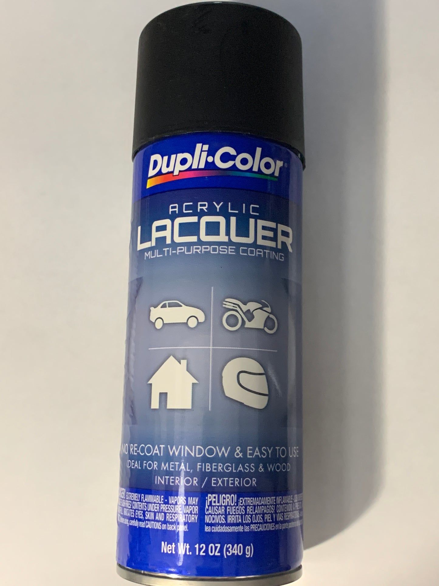 Dupli Color Flat Black General Purpose Acrylic Laquer