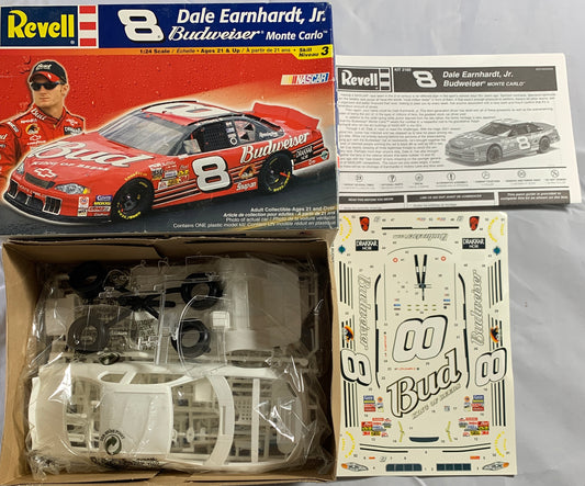 Revell #8 Dale Earnhardt, Jr. Budweiser Monte Carlo, 1:24 Scale Model Kit