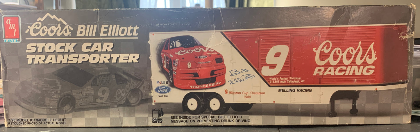 AMT Coors Bill Elliott Stock Car Transporter