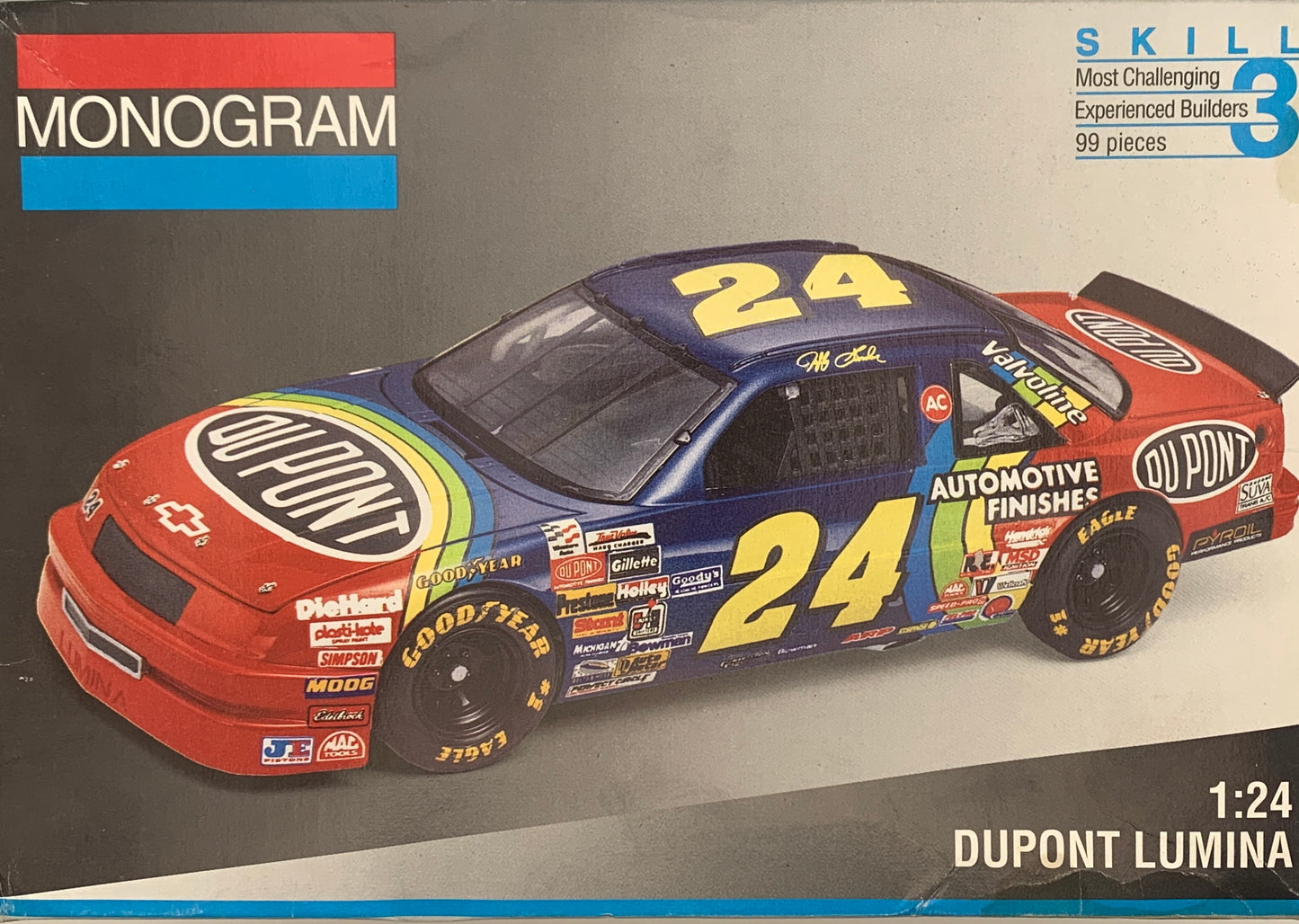 Monogram #24 DuPont Lumina, 1/24 Scale Model Kit