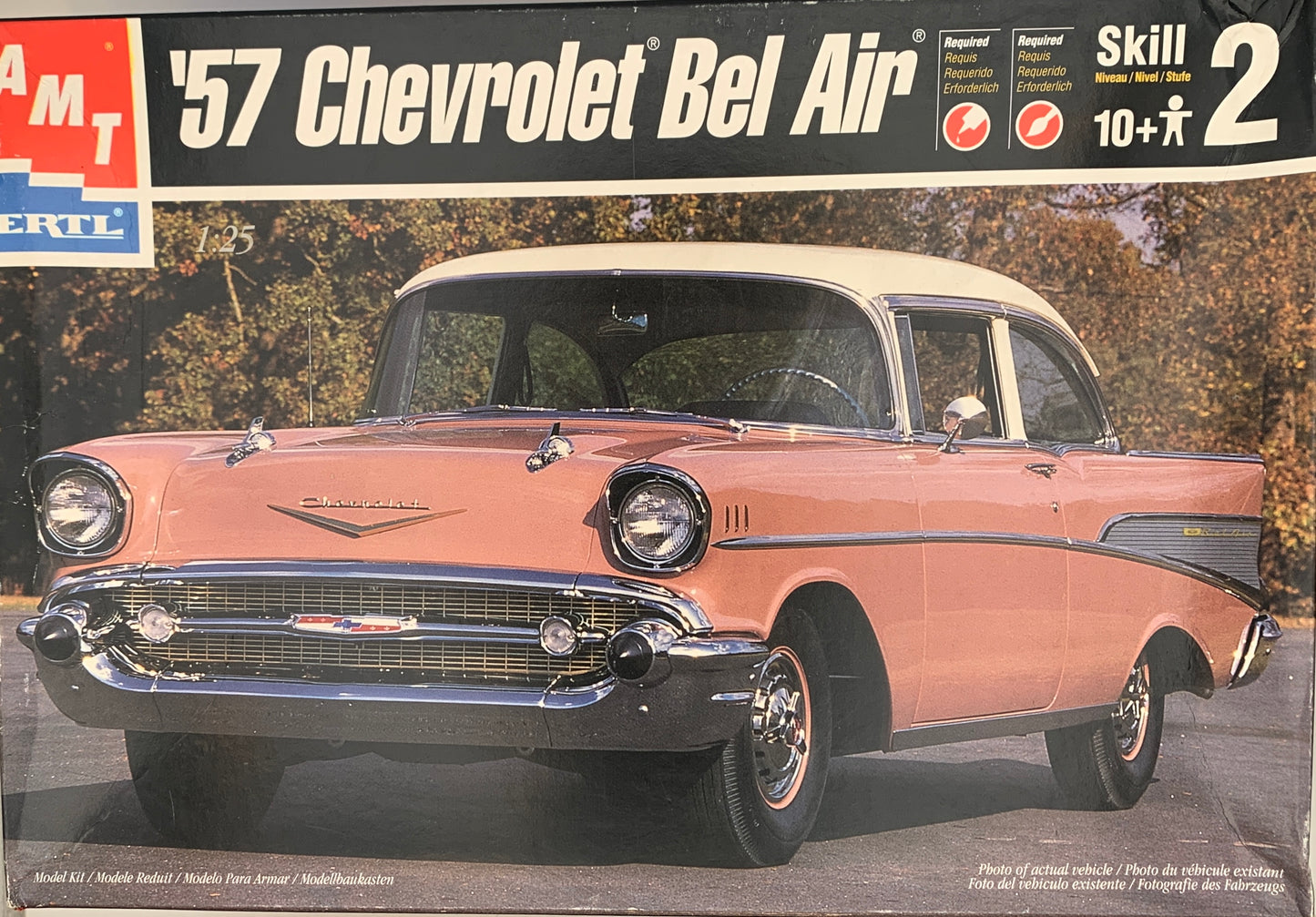 AMT ‘57 Chevrolet Bel Air, 1/25 Scale Model Kit