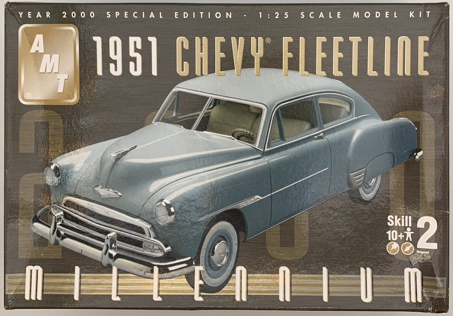 AMT 1951 Chevy Fleetline Millenium Year 2000 Special Edition, 1/25 Scale Model Kit