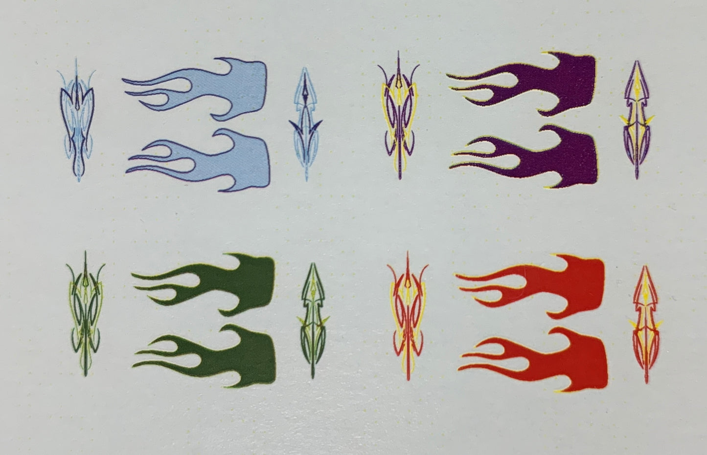 Revell Motorcycle Flames