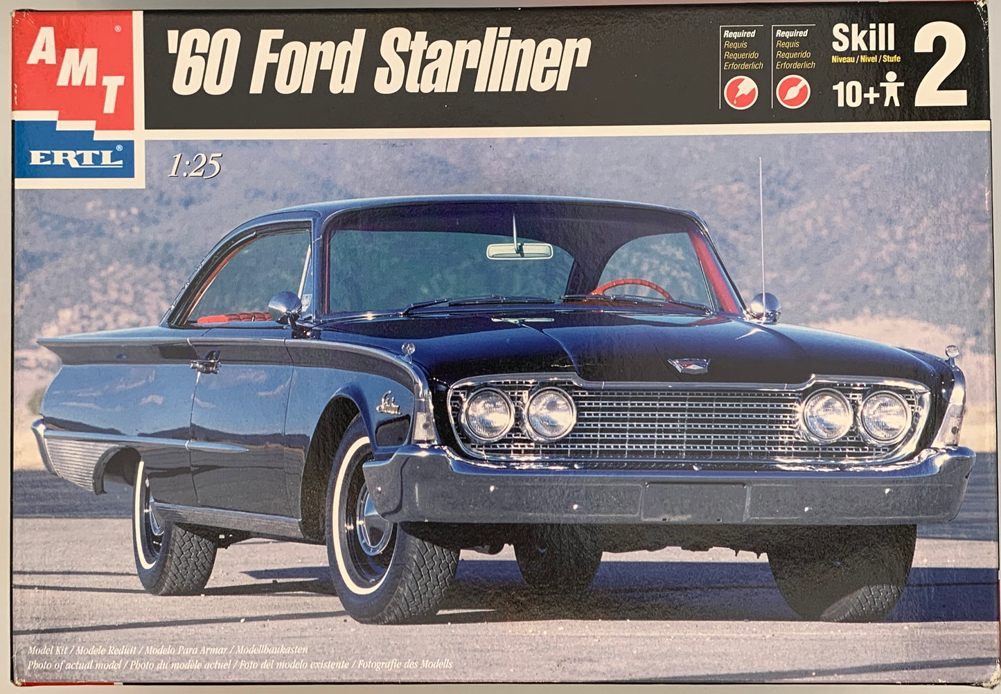 AMT ‘60 Ford Starliner, 1/25 Scale Model Kit