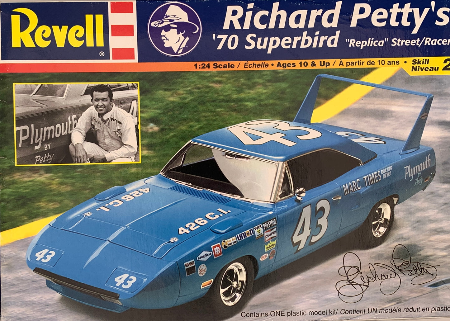 Revell Richard Petty’s ‘70 Superbird, 1/24 Scale Model Kit