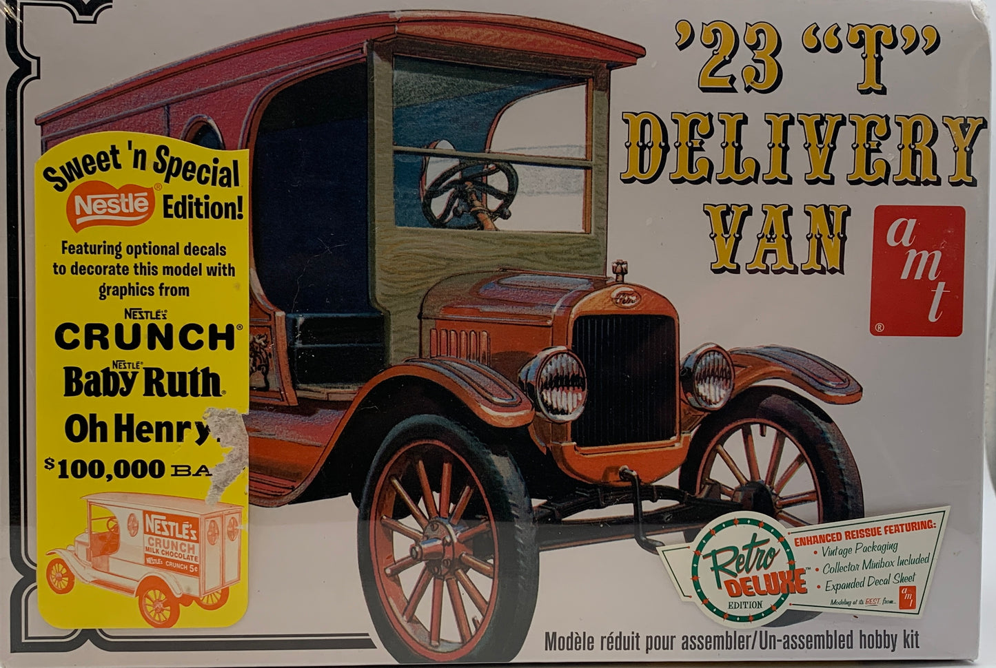 AMT ‘23 Ford Model “T” Delivery Van, 1/25 Scale Model Kit