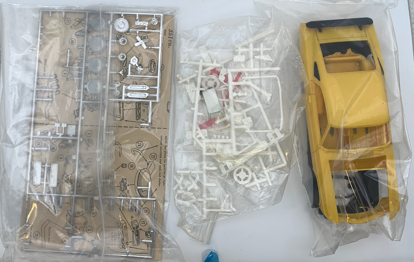 MPC 1969 Mustang Cobra Jet or Mach I, 1/25 Scale Model Kit