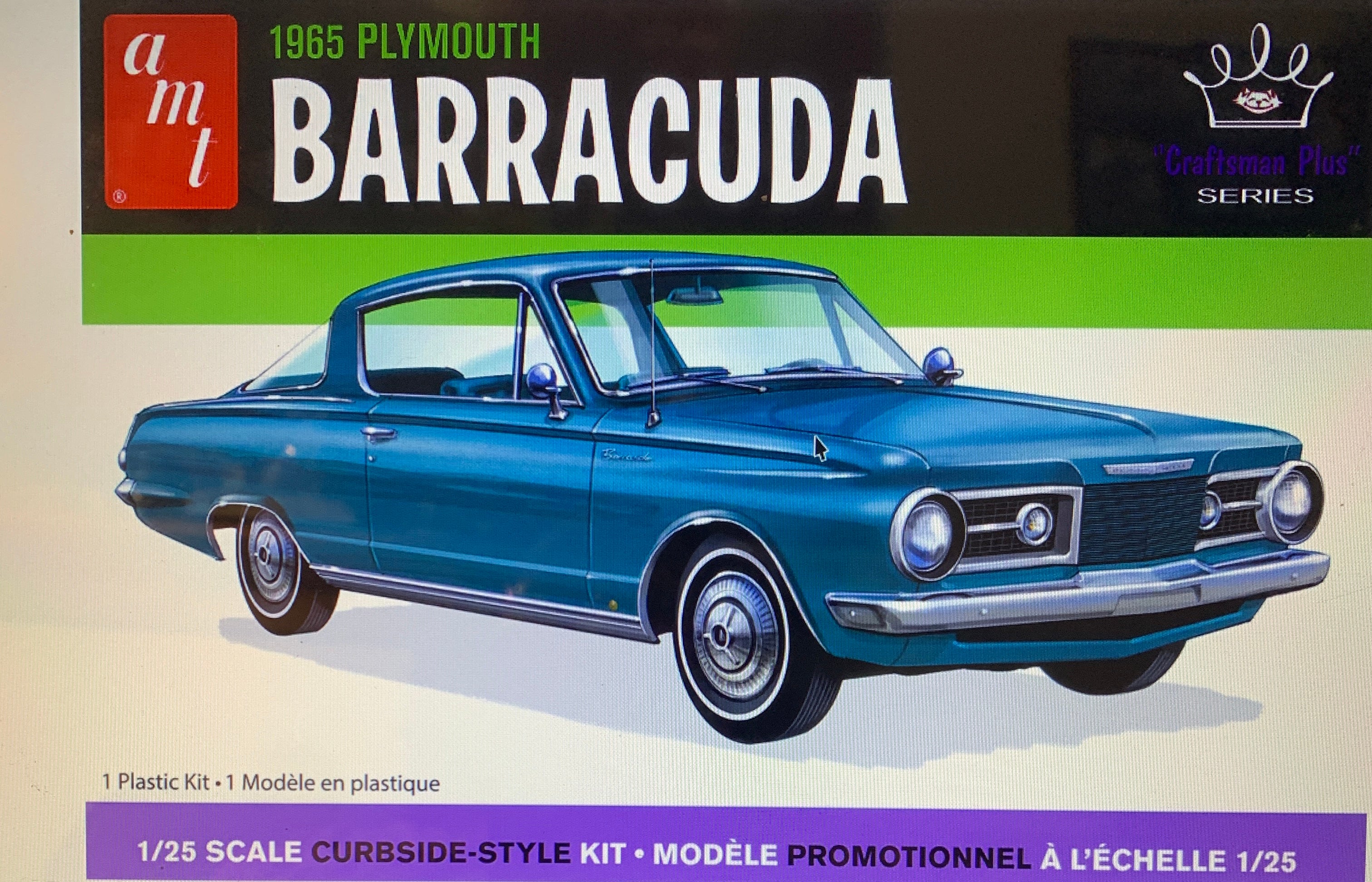 amt 1431 1965 Plymouth Barracuda model kit – STSDecals