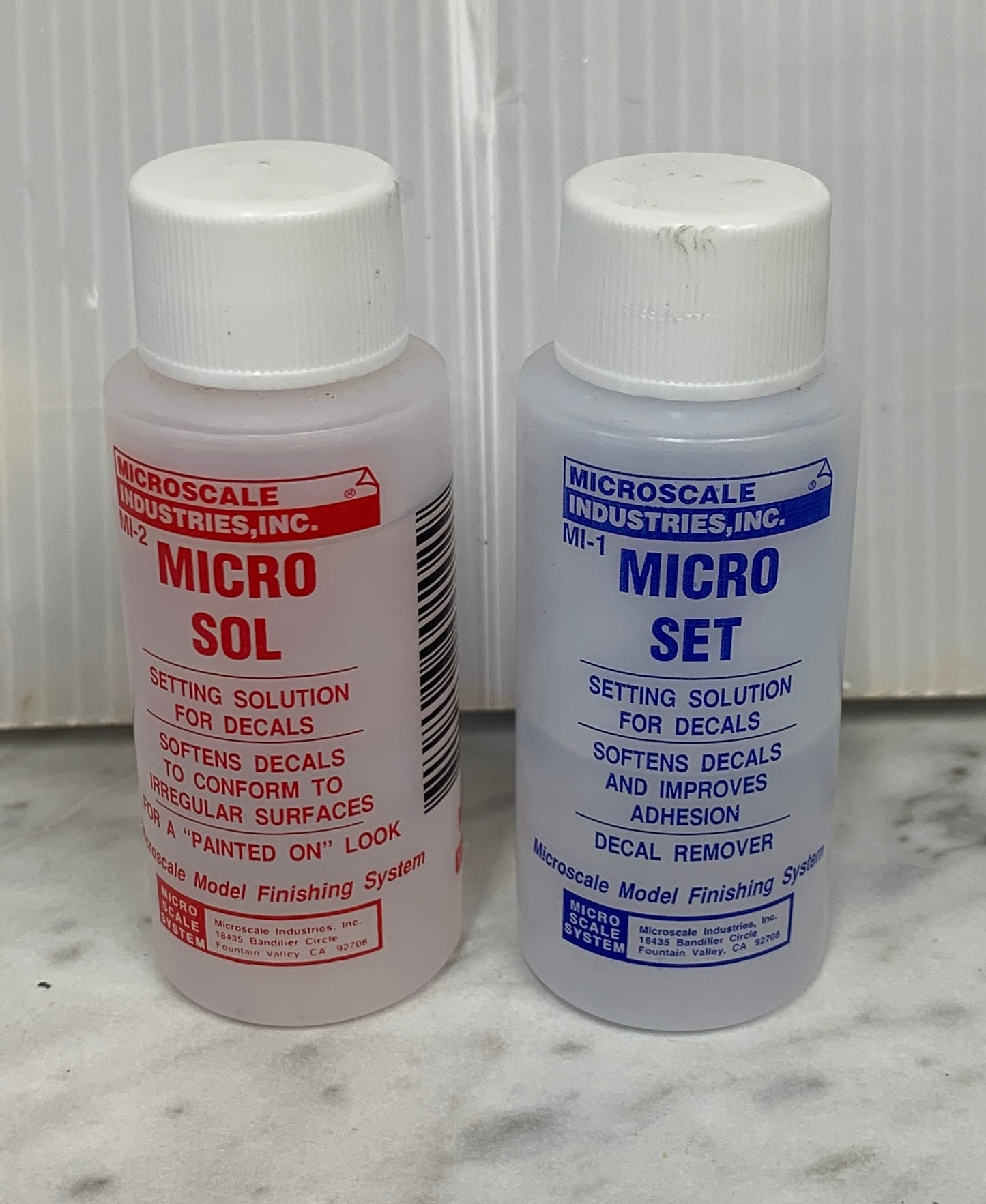 Micro Set and Micro Sol (pick which one you want from the drop down menu)