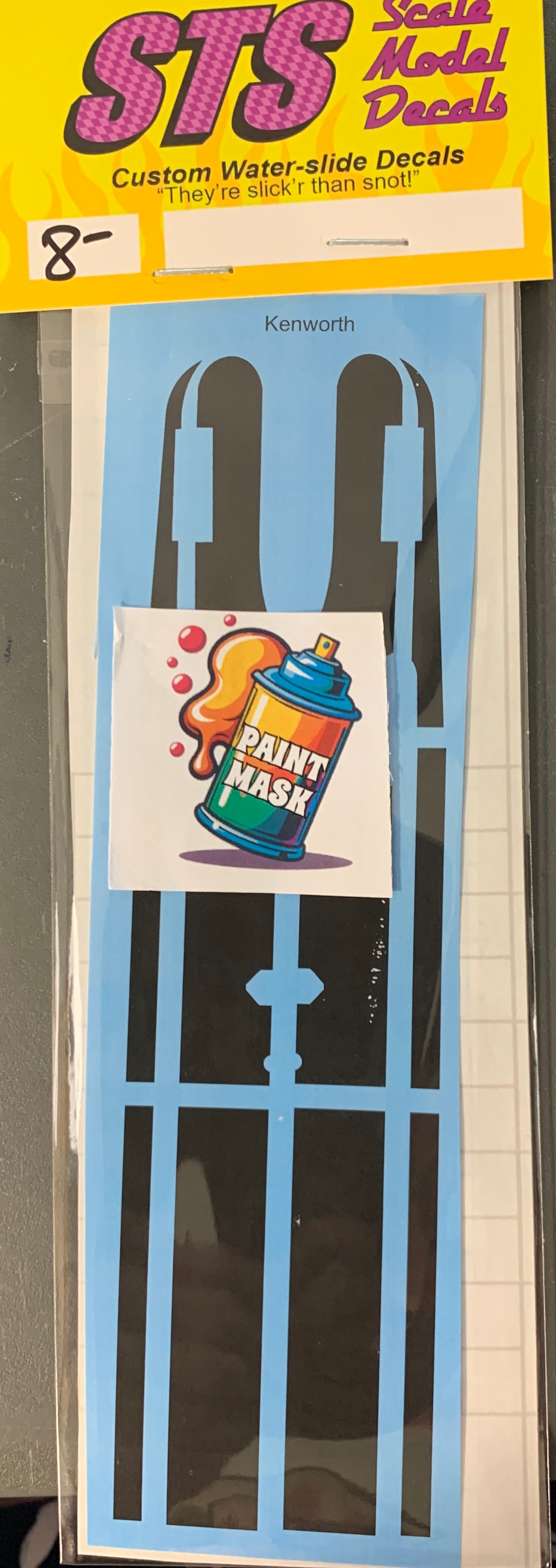 Kenworth stripes paint mask