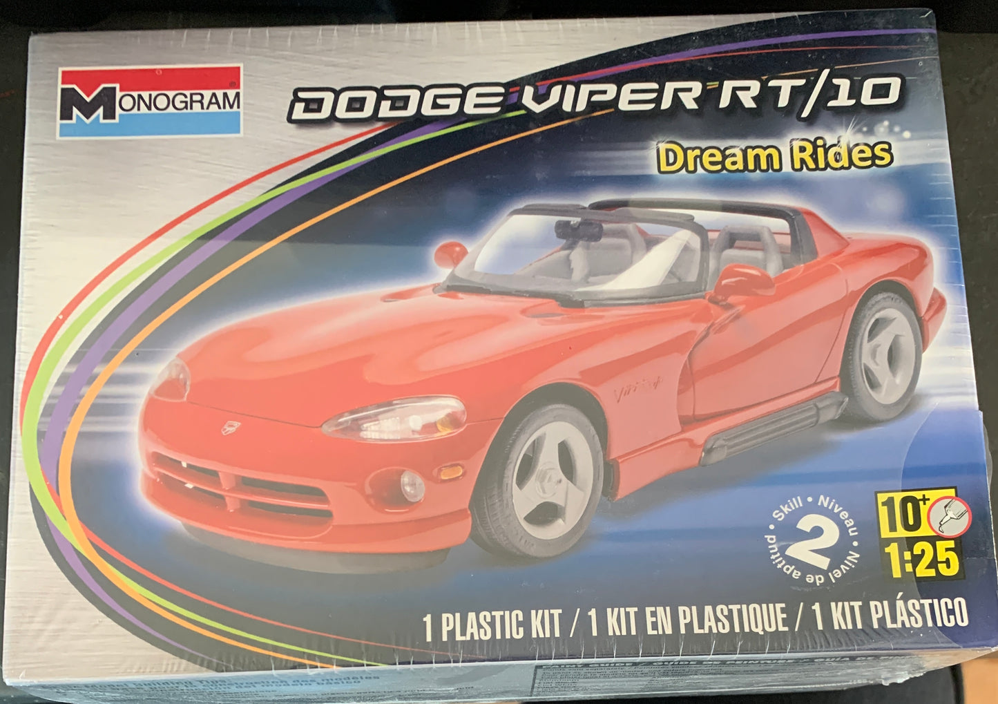 Monogram Dodge Viper RT/10, 1:25 Scale Model Kit