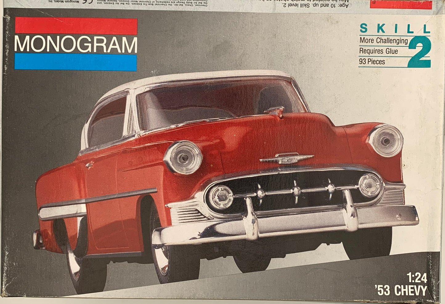 Monogram ‘53 Chevy, 1/24 Scale Model Kit