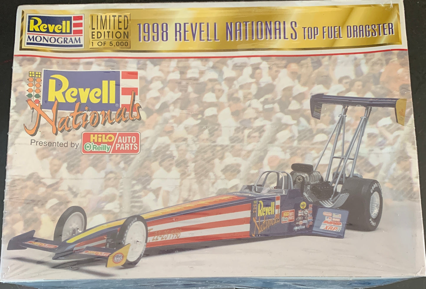 Revell 1998 Revell Nationals Top Fuel Dragster, 1:25 Scale Model Kit