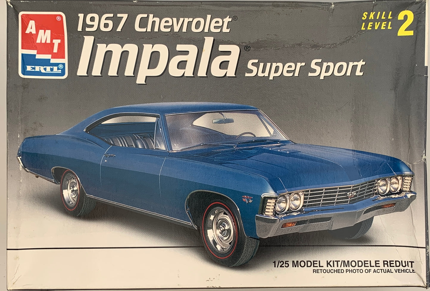AMT 1967 Chevrolet Impala Super Sport, 1/25 Scale Model Kit