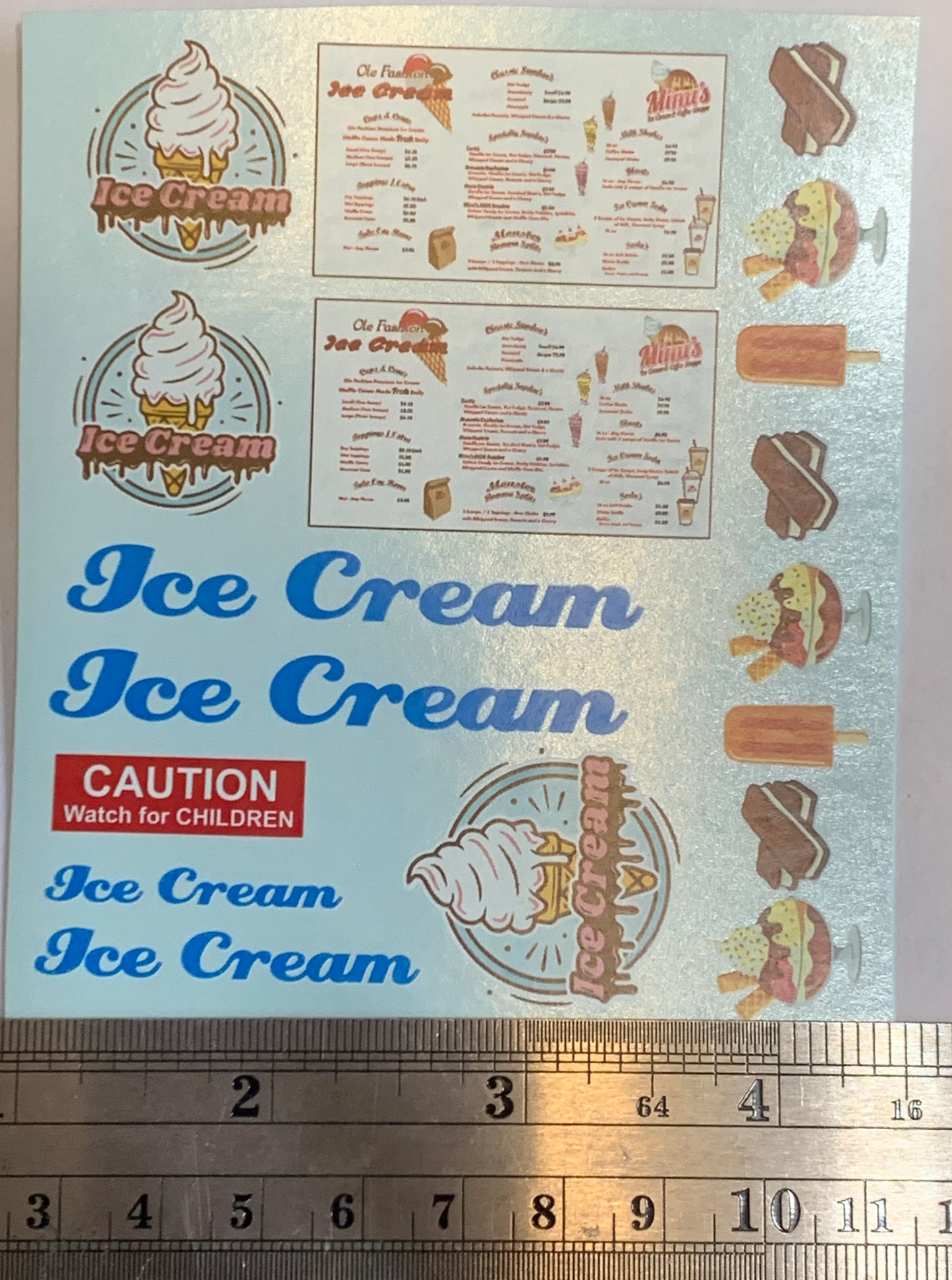 Ice Cream Truck Business Logos