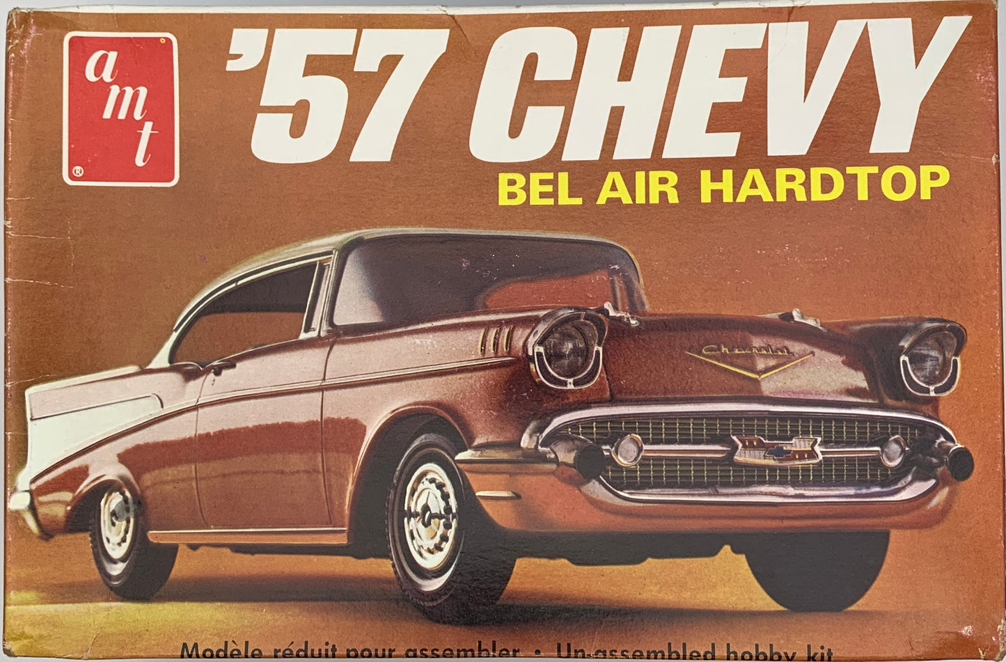 AMT ‘57 Chevy Bel Air Hardtop, 1/25 Scale Model Kit