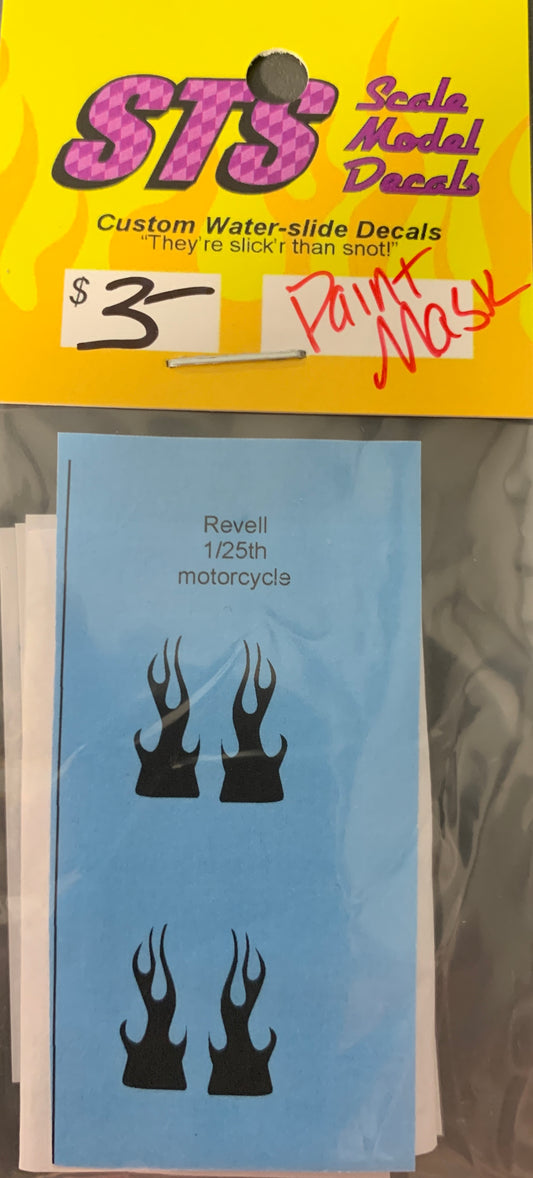 Revell Motorcycle Flames