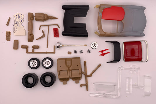 AMT 1957 Chevrolet Corvette Gasser, 1:25 Scale Model Kit