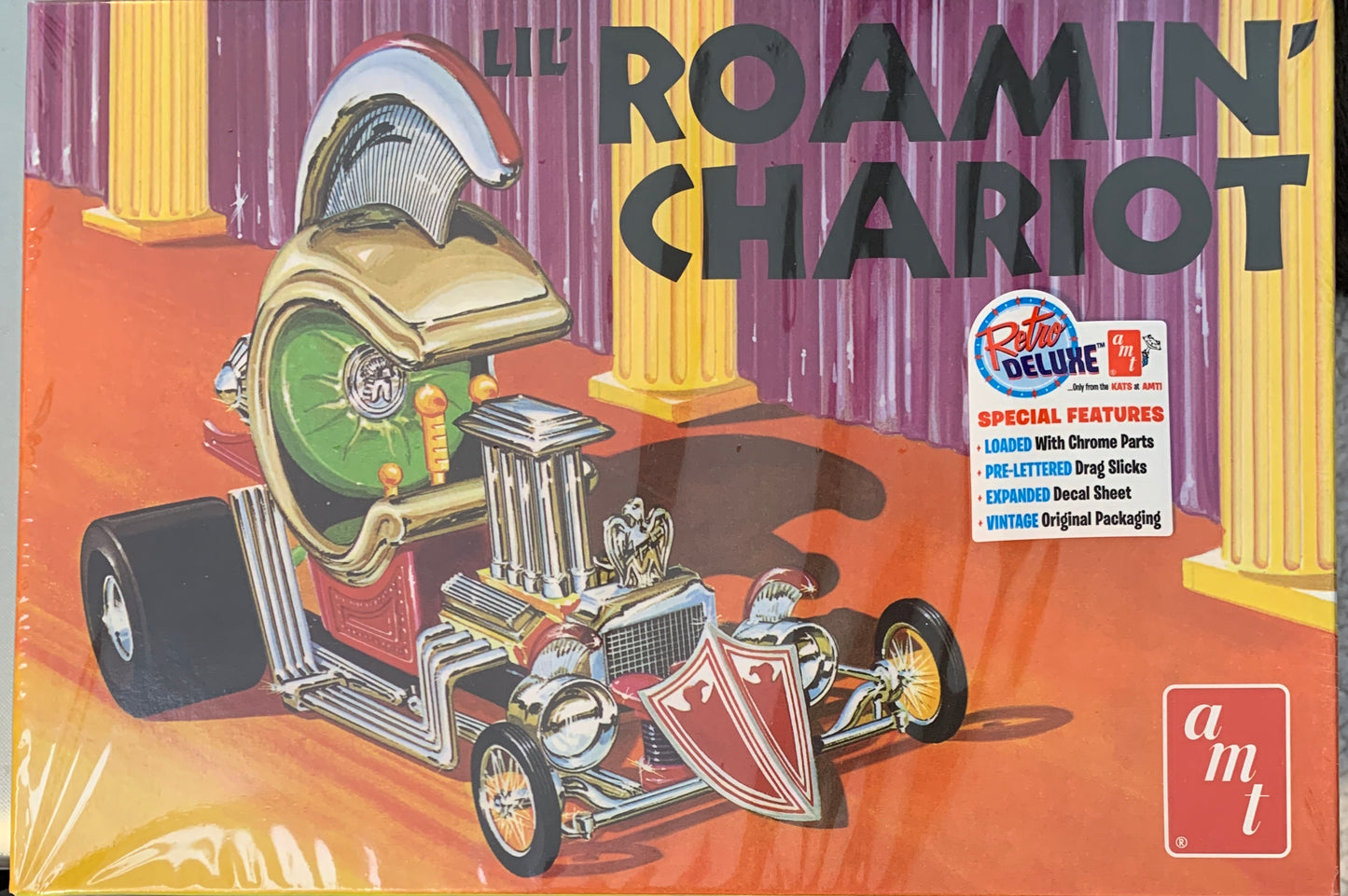 amt 1487 Li'l roamin chariot show rod model kit