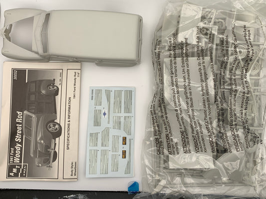 AMT ‘41 Ford Woody, 1:25 Scale Model Kit