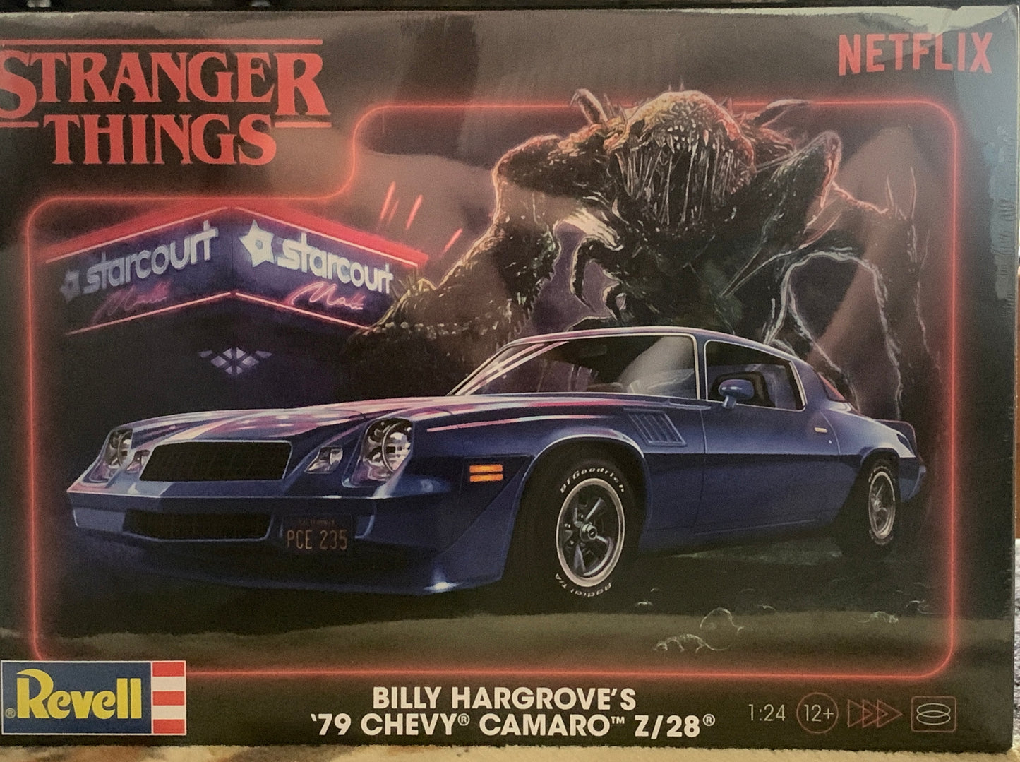 Revell Stranger Things Billy Hargoves '79 Chevy Camaro Z28 (RMX 14560)