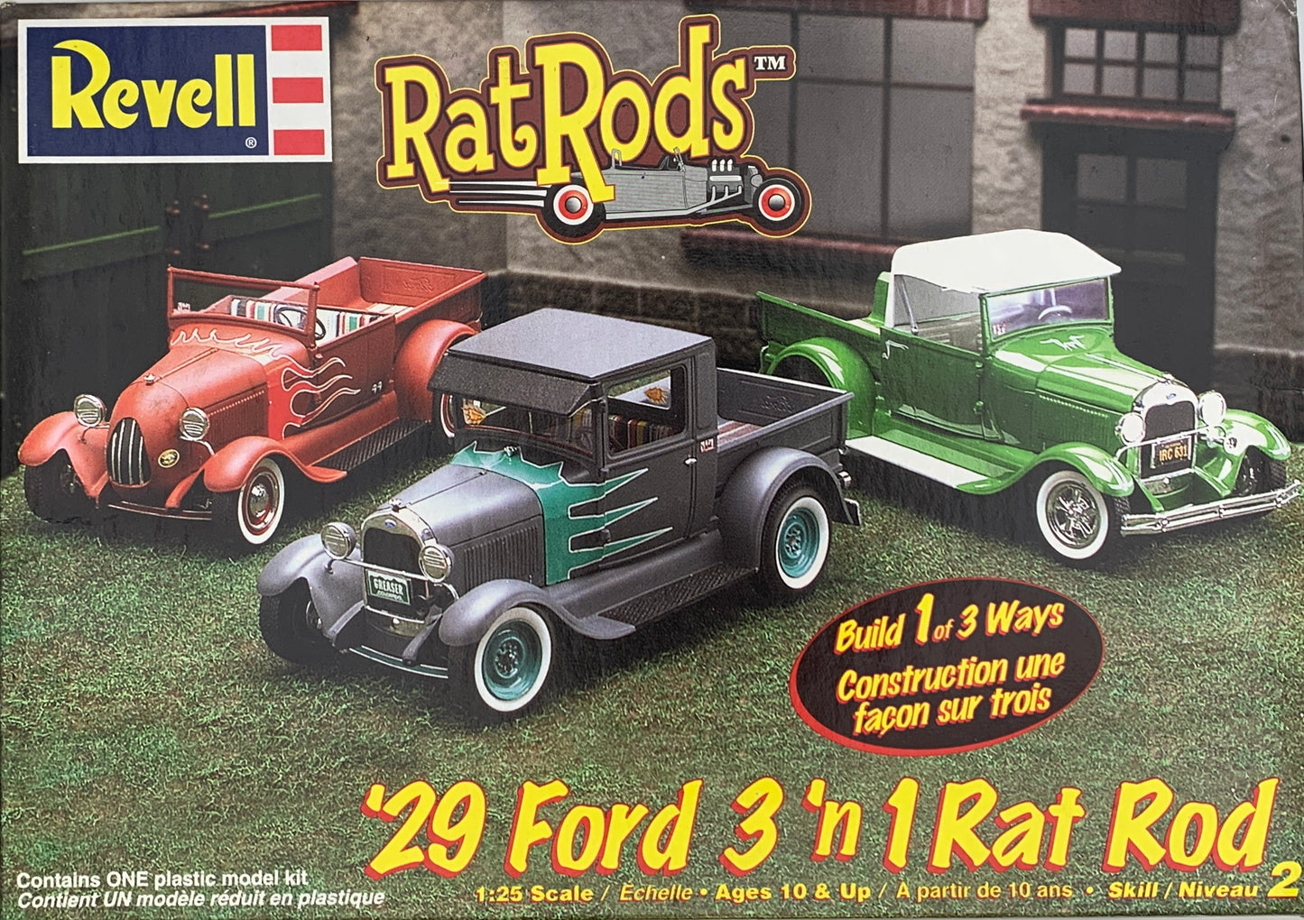 Revell ‘29 Ford 3 ‘n 1 Rat Rod, 1/25 Scale Model Kit