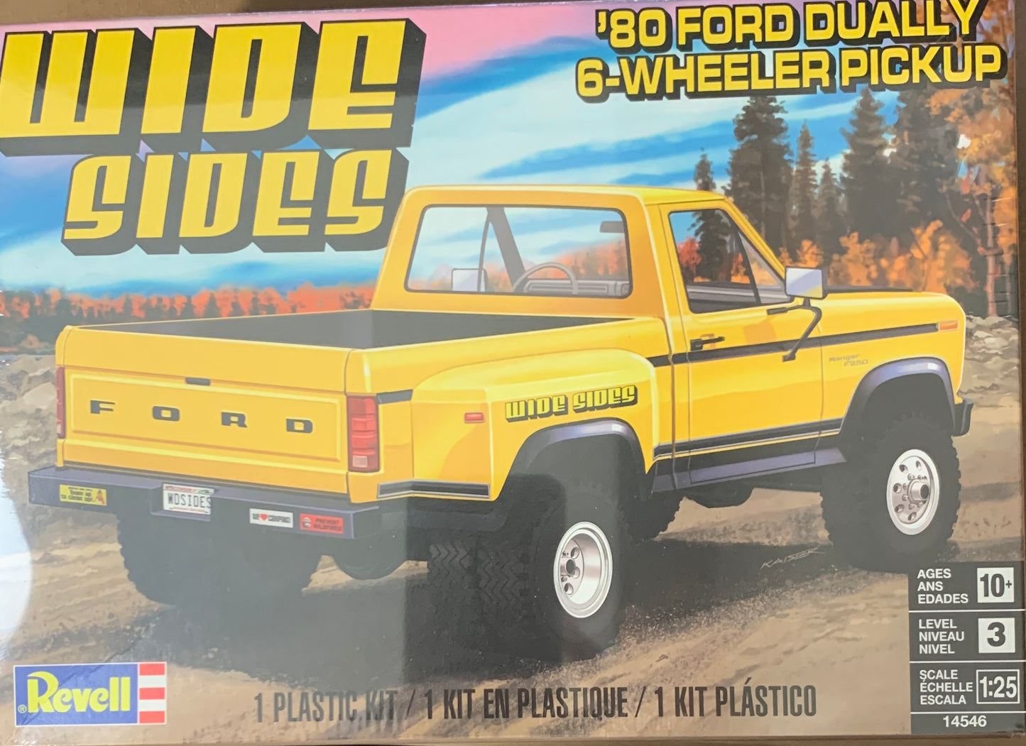 Revell 1980 Ford Dually 6 Wheeler Pickup