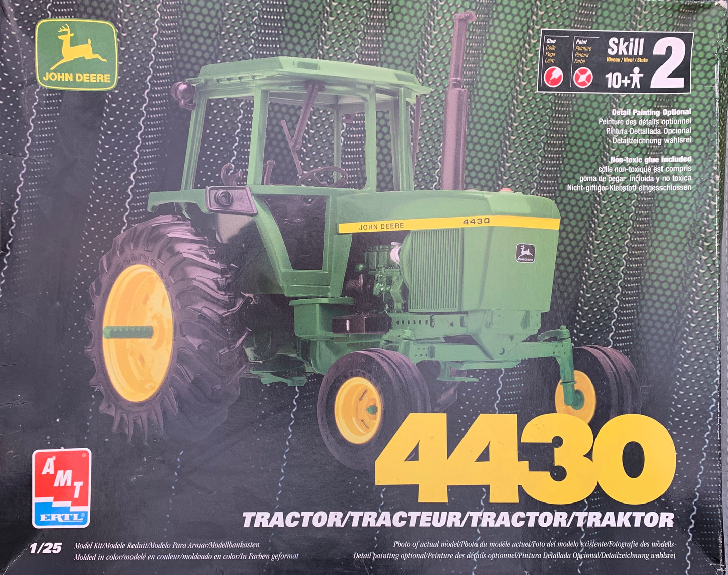 AMT John Deere 4430 Tractor, 1/25 Scale Model Kit