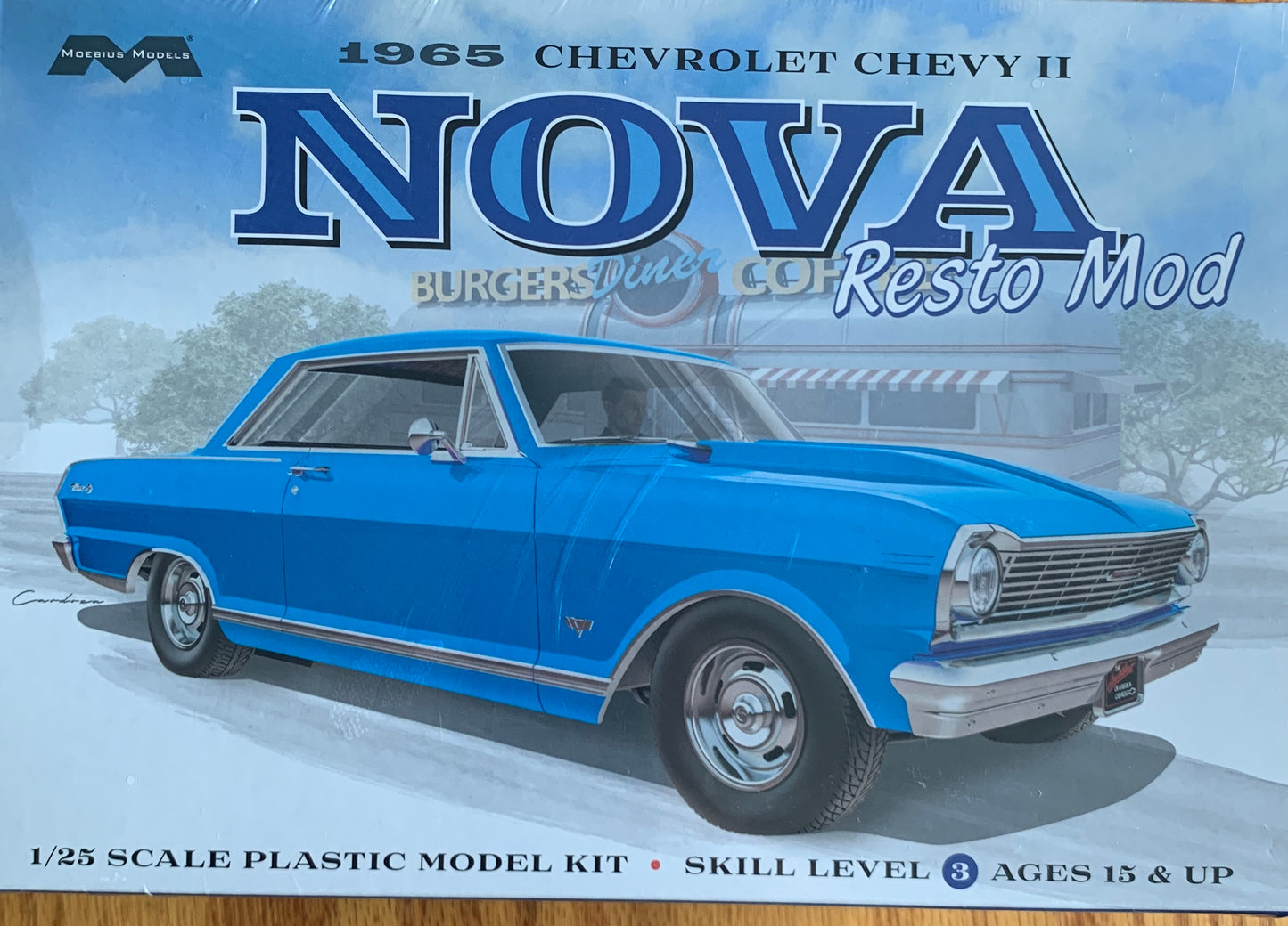 Moebius 1965 Chevy Nova II resto mod