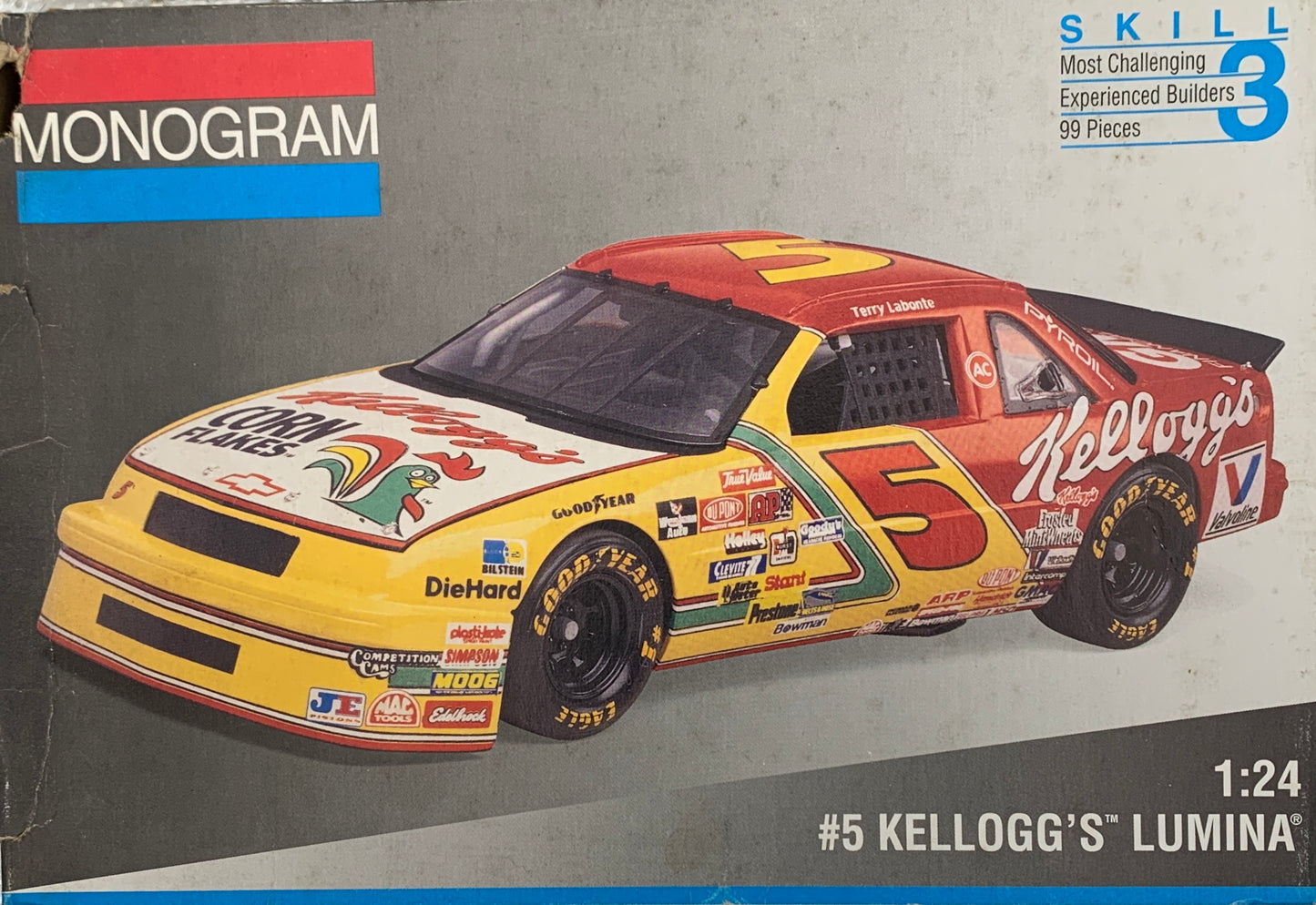 Monogram #5 Kellogg’s Lumina, 1/24 Scale Model Kit