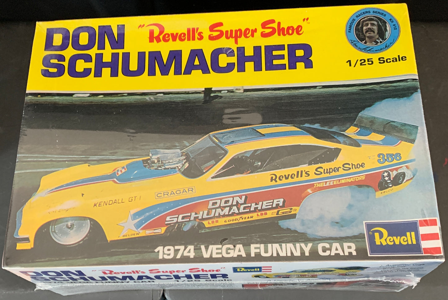 Revell Don Schumacher 1974 Vega Funny Car, 1/25 Scale Model Kit