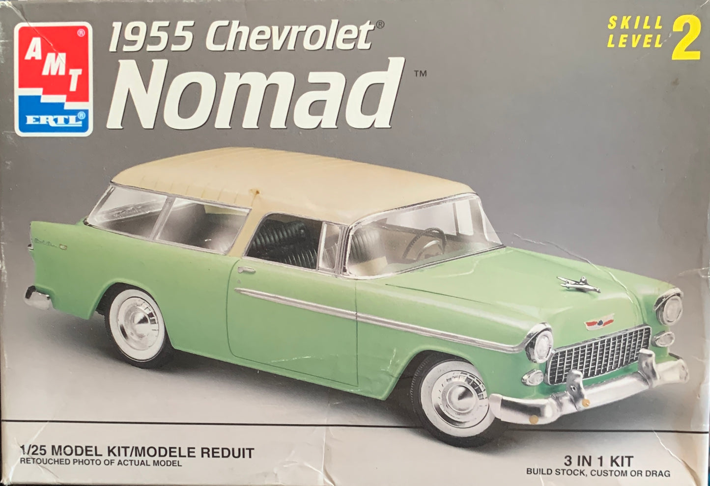 AMT 1955 Chevrolet Nomad, 1/25 Scale Model Kit