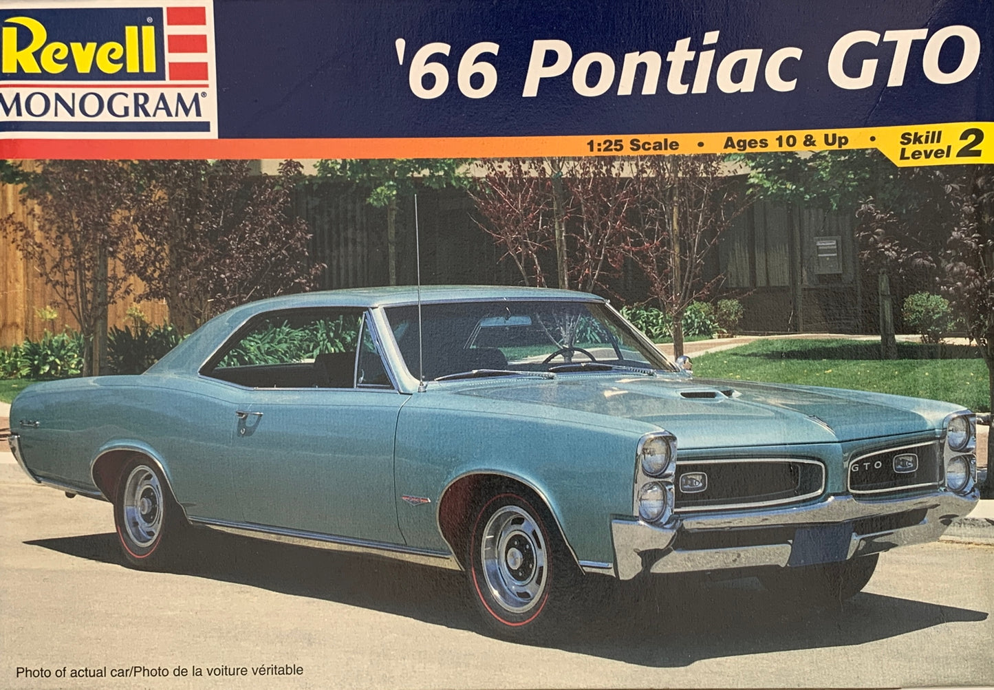 Revell ‘66 Pontiac GTO, 1/25 Scale Model Kit
