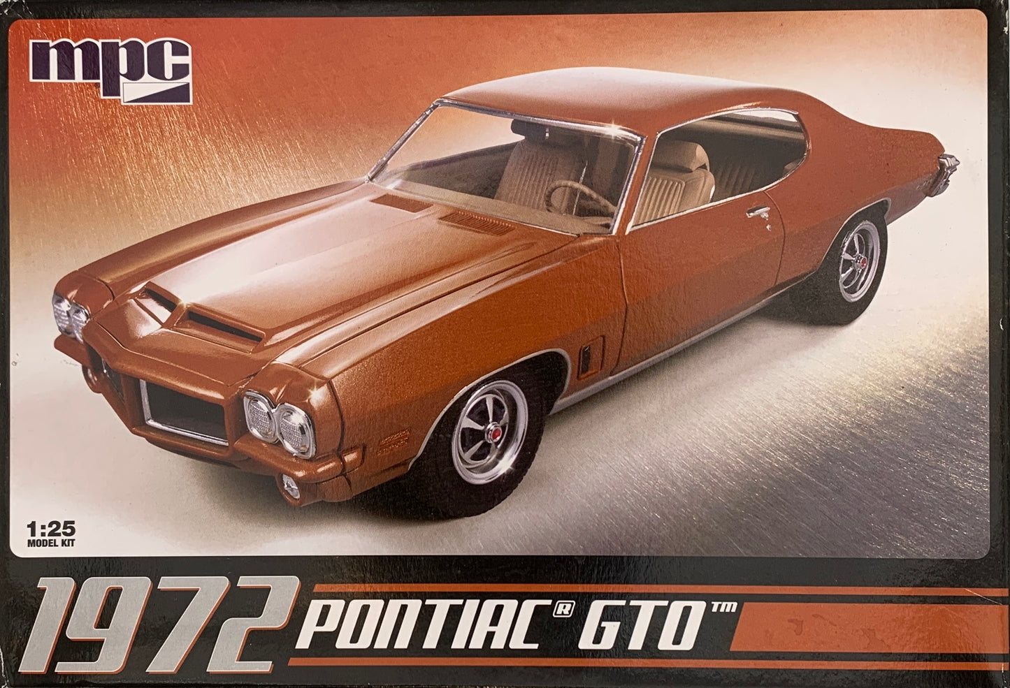 MPC 1972 Pontiac GTO, 1/25 Scale Model Kit