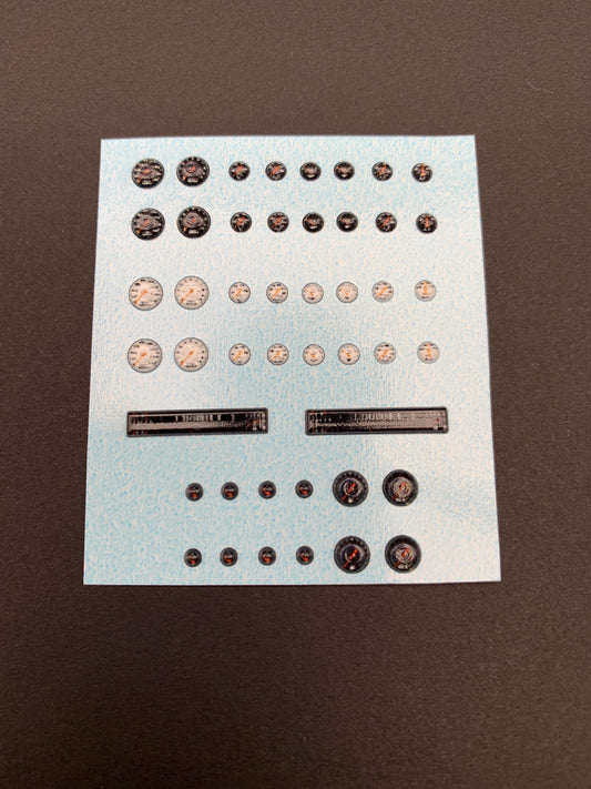 Gauge Dimensional decal