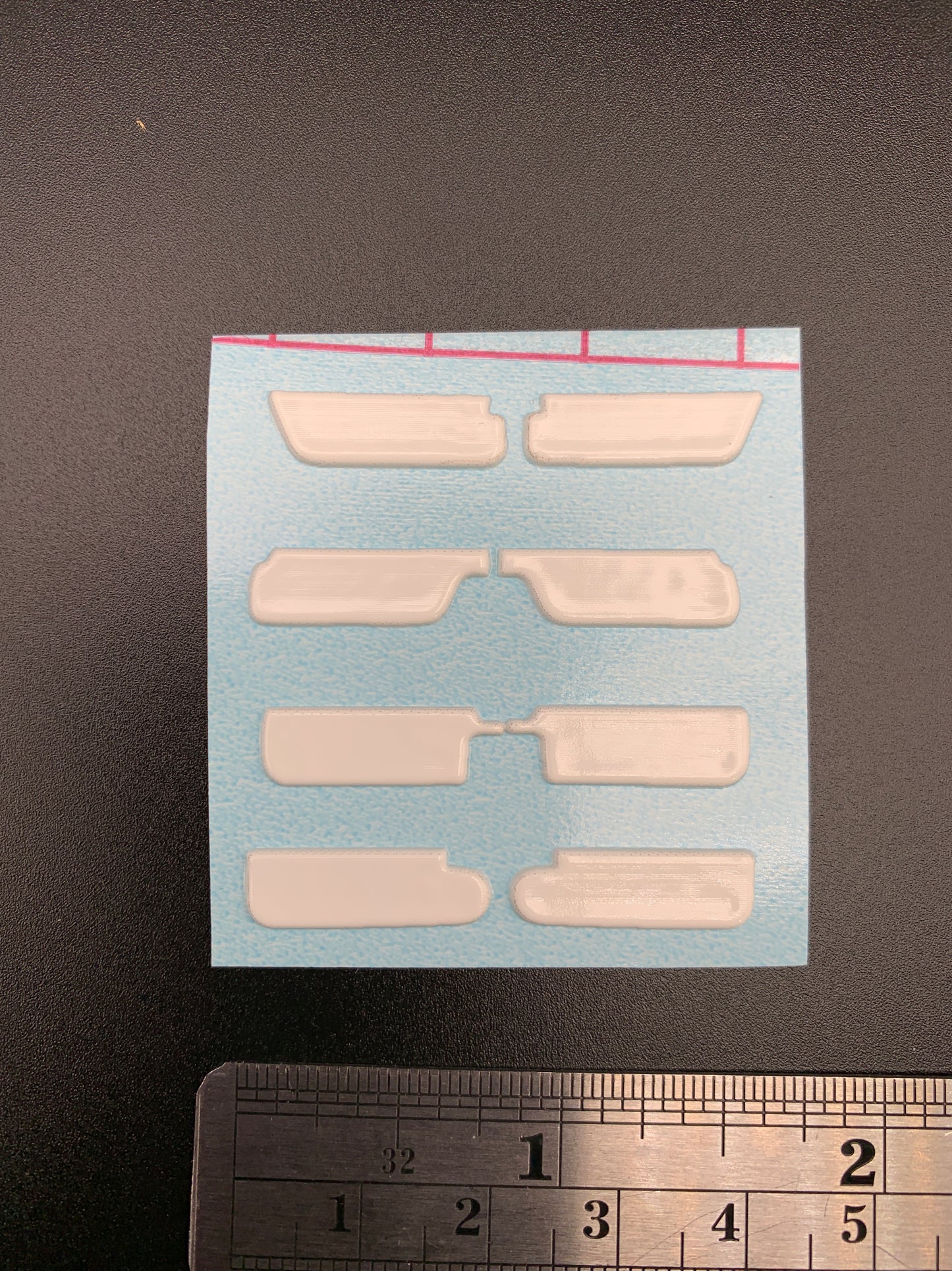 Sun visor Dimensional decal