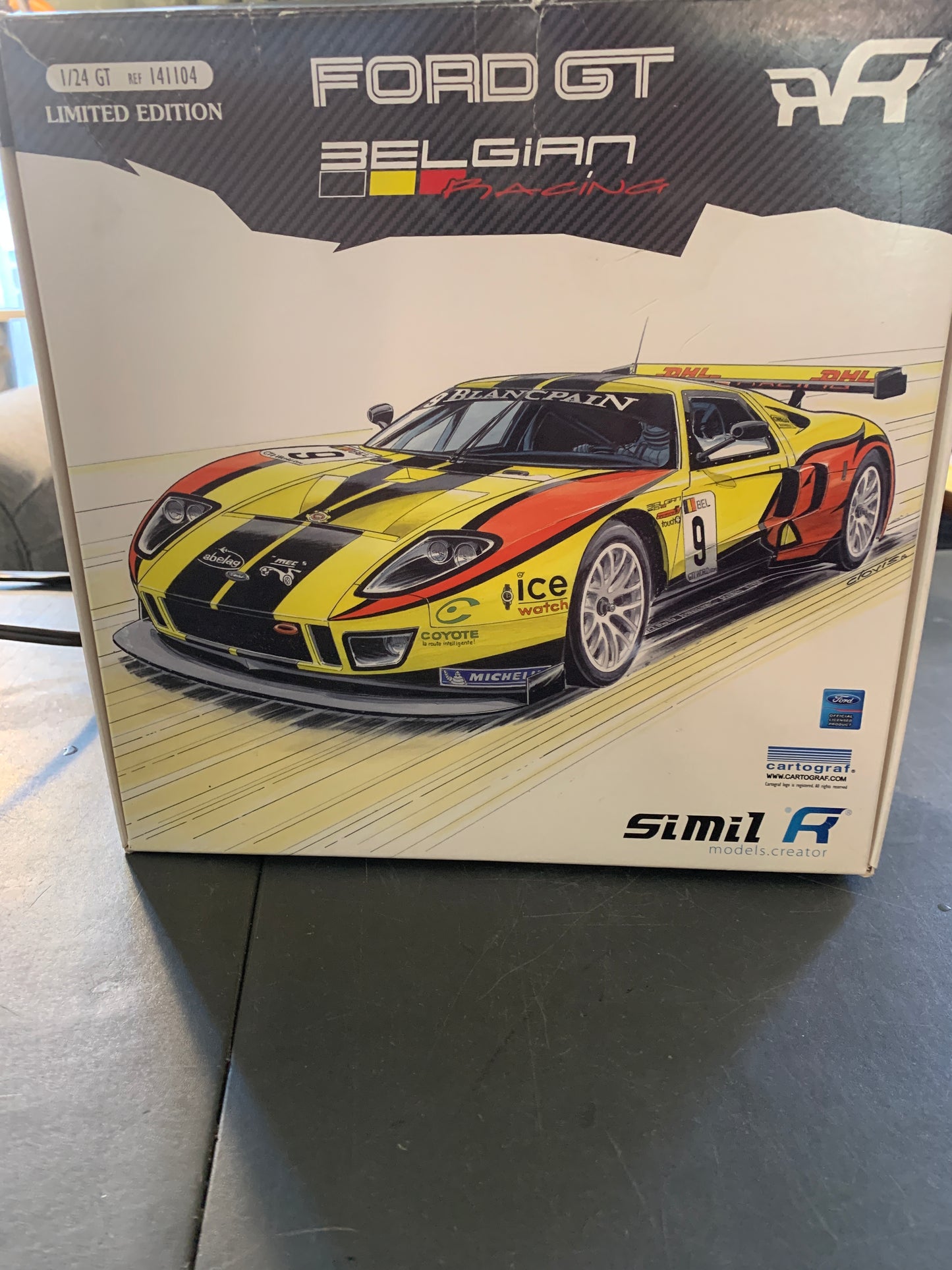 Simil Ford GT Belgian Racing model kit 141104