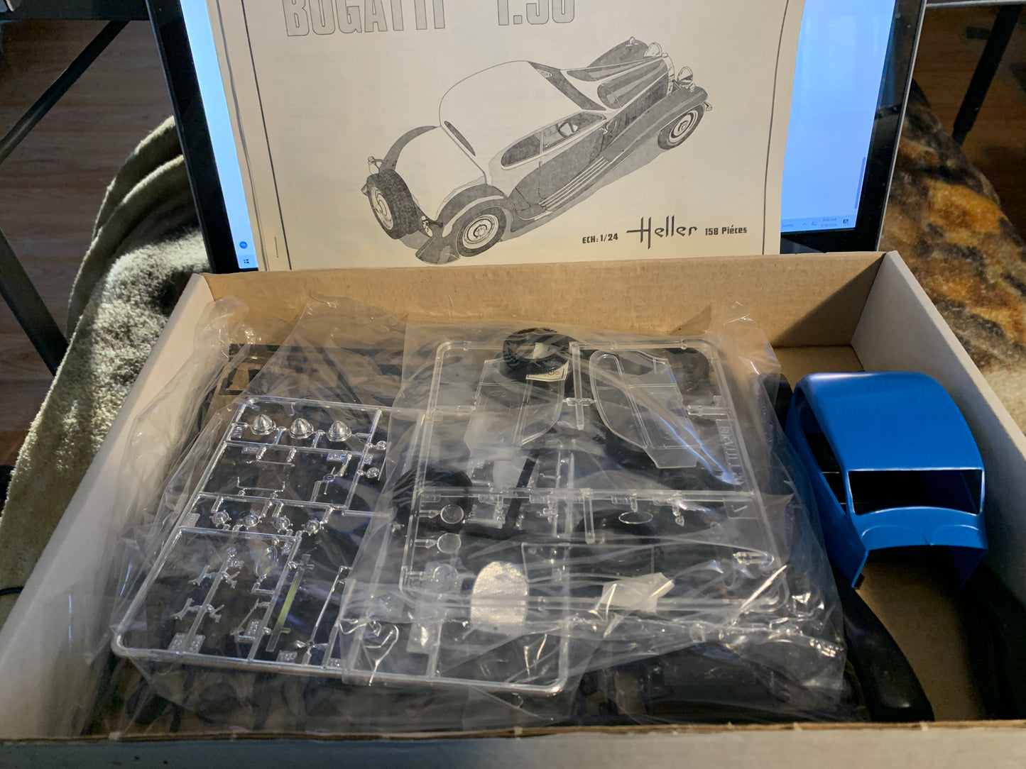 The Heller/Humbrol Bugatti T50 #80706