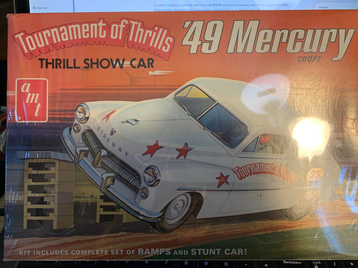 AMT Tournament of Thrills 1949 Mercury Coupe kit #T446-300,