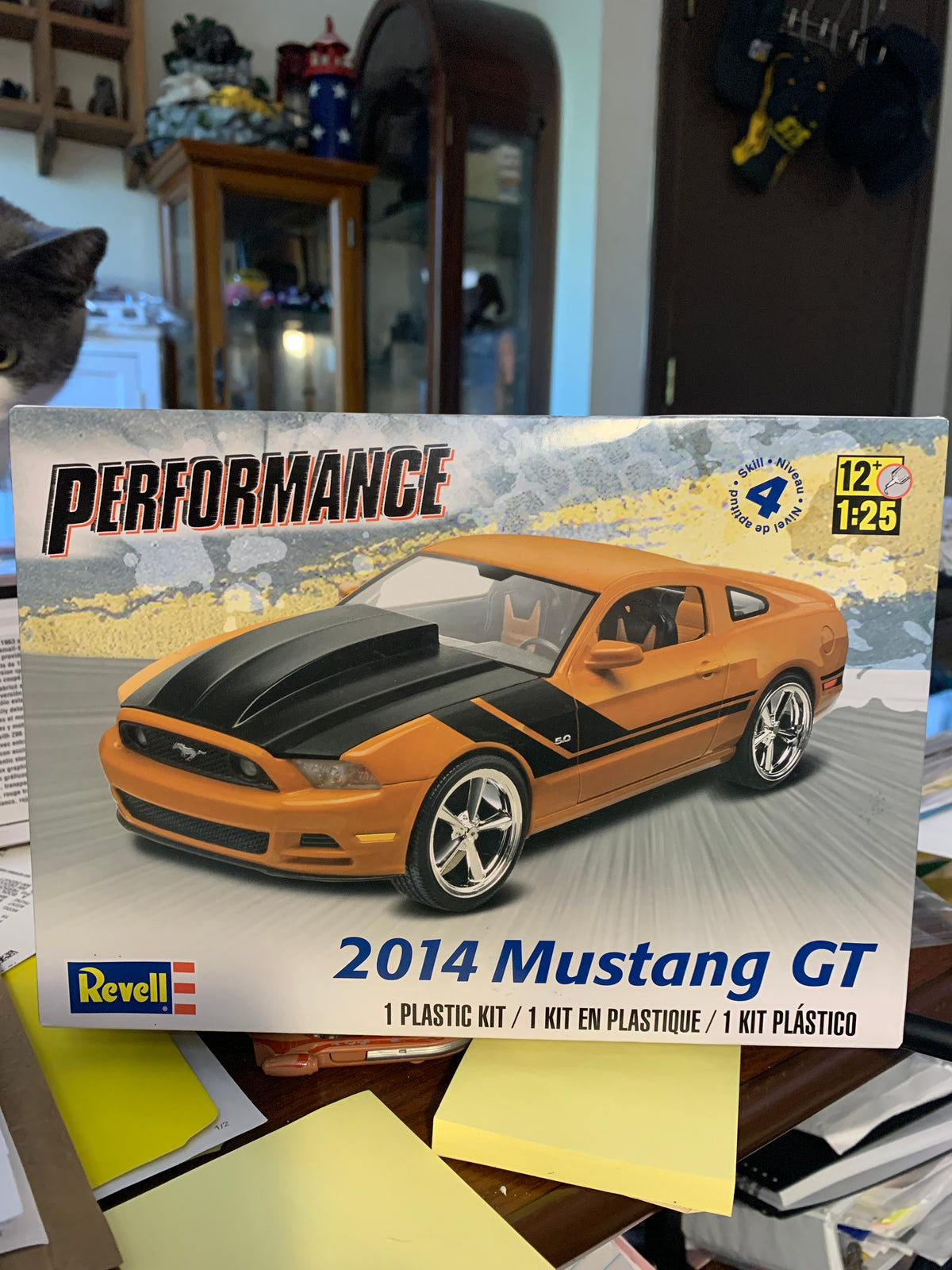 Revell #85-4379 is the 2014 Mustang GT, in 1/25 scale