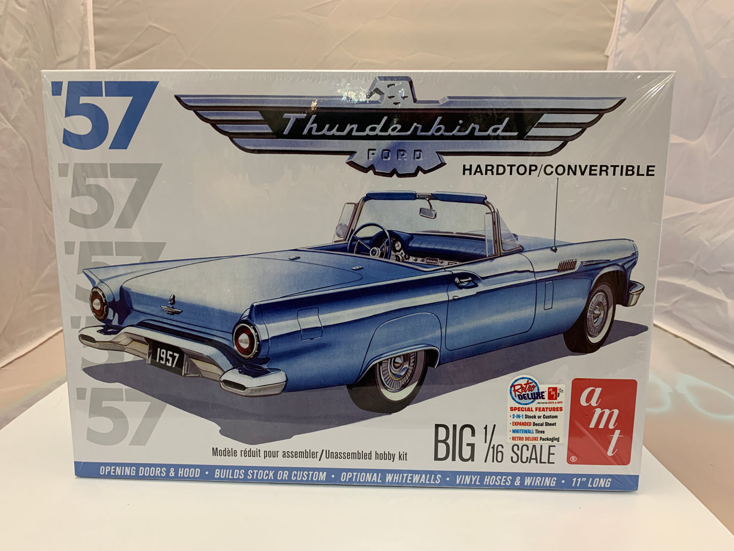 AMT '57 Thunderbird BIG 1/16 scale (amt 1206/06)